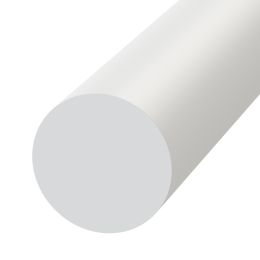 R&ouml;chling HMPE1000 Staf FG-10/2011 Ge&euml;xtrudeerd Naturel &Oslash;130x2000mm