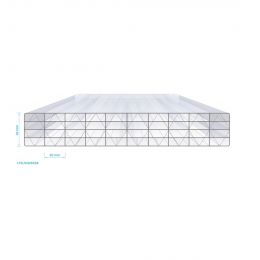 Lexan Thermoclear PC Plaat 32 5x 3800 Helder 112 6000x1200x32mm