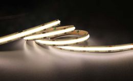 Lucoled COB Strip FPCB 4000k 24V 20W/m IP20 Rol 5000x10mm 712chips/m COB720-10-W40