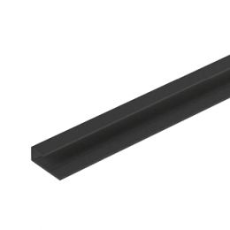 Masq Alu U-afboordingsprofiel Zwart l=2,6m