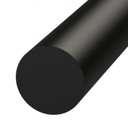 Ertalon PA6 Staf Gegoten Zwart Ø90x3000mm