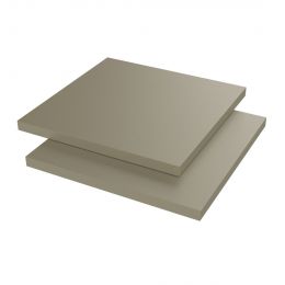 Vinplast PEEK Plaat Naturel 3000x620x16mm