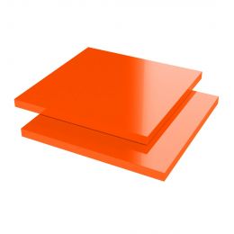 Altuglas PMMA Plaat Gegoten Oranje 100 25001 3050x2030x3mm