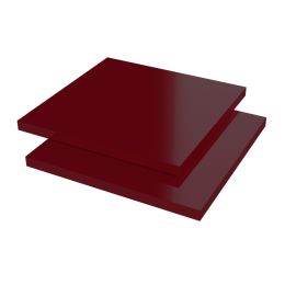 Vikuglass PMMA Plaat Gegoten Rood 1290 (22006) 3050x2050x3mm