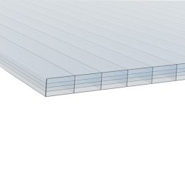 PoliCarb PC Plaat 10 5 walls 1750 2UV Helder 7018 7000x2100x10mm
