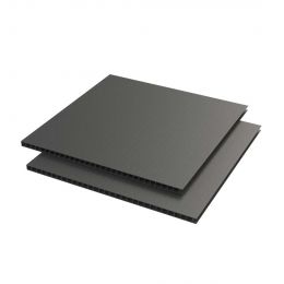 Vikuprop PP Plaat 600 gr/m2 Corona uv Zwart 1410x1010x3,5mm