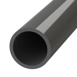 GF PVC-U Buis Grijs RAL7011 d10x1,2mmx5m PN16 161017128