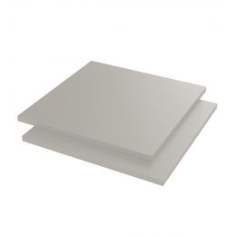 Simona PVC Plaat XT Lichtgrijs RAL7035 Hoogslagvast 2000x1000x3mm