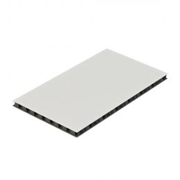 Vikulite IP PP 600gr/m2 DZ corona UV Wit zwarte kern 3050x2050x2,6mm