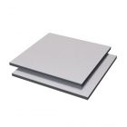 Etalbond Alu /PE FR Zilver metallic 102/wit 4050x1500x4mm Pvdf2 g