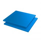 Röchling PE-HD Plaat XT Blauw RAL5015 3000x1500x12mm