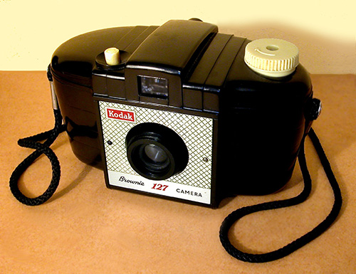 Kodak camera van Bakeliet Kodak camera van Bakeliet