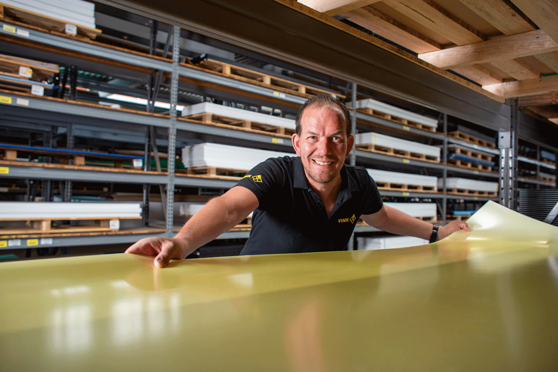 Vink plaat en folie Vink plaat en folie