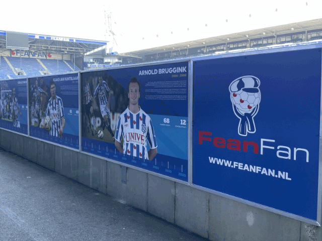 Vibond toepassing stadion Heerenveen