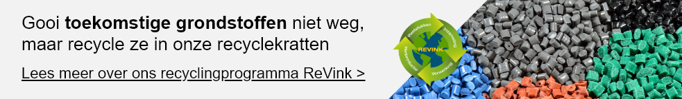 Gooi toekomstige grondstoffen niet weg, maar recycle ze in onze recyclekratten