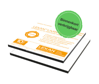 Lexan RV binnenkort verkrijgbaar Lexan RV plaat