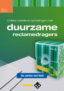 Duurzame reclamedragers Folder aanvragen