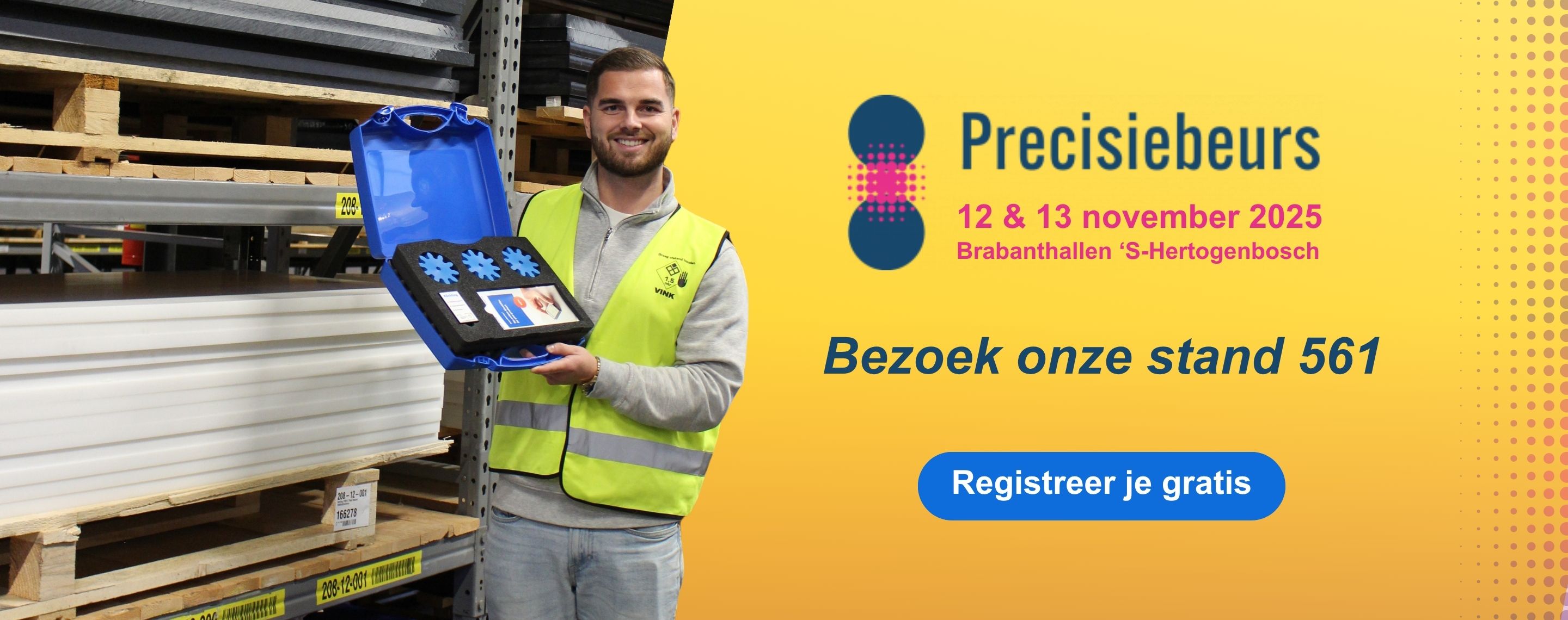 Banner voor Precisiebeurs