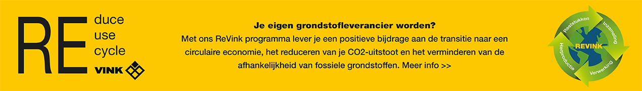 Met ons ReVink programma lever je een positieve bijdrage aan de transitie naar een circulaire economie.