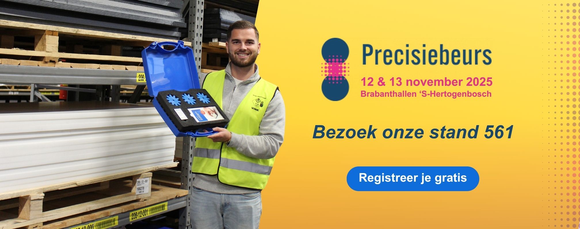 Banner voor Precisiebeurs