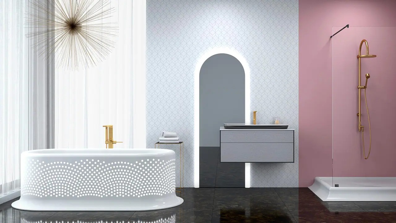 Solid Surface Kerrock Solid Surface Kerrock badkamer toepassing