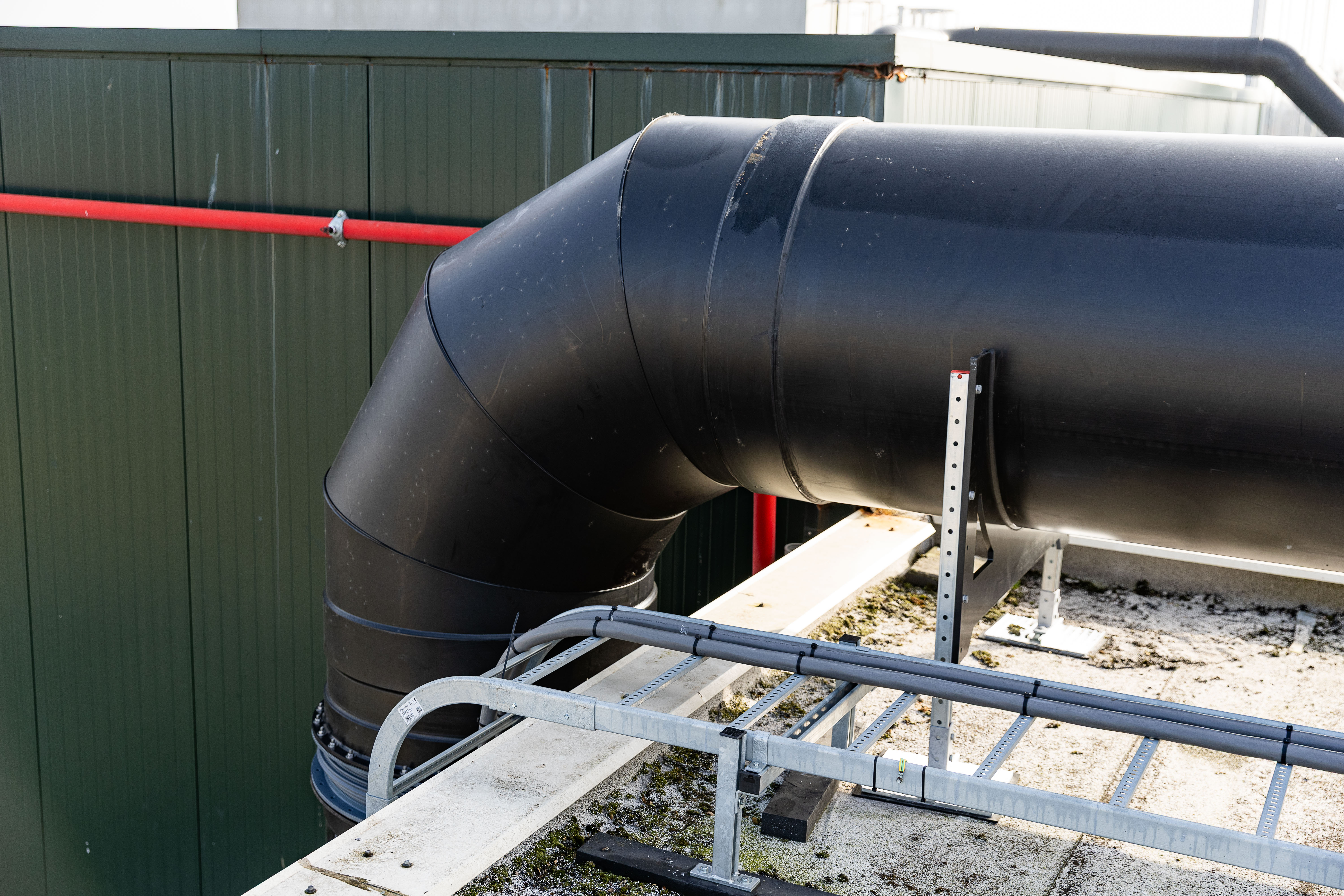 Chemisch resistent leidingwerk, prefab gemonteerd Chemisch resistent leidingwerk, prefab gemonteerd