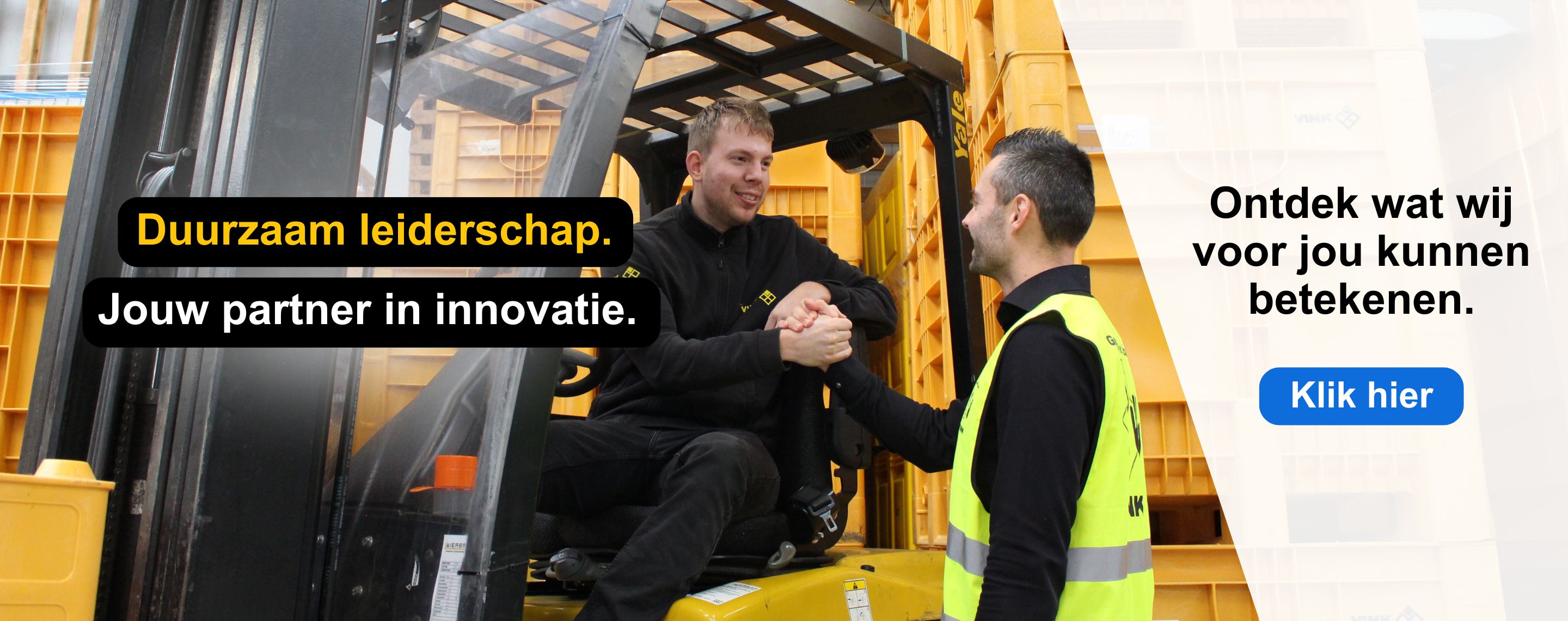 Duurzaamleiderschap. Jouw partner in innovatie Banner voor duurzaamleiderschap