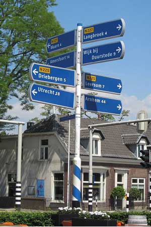 Lexan Sign Wegwijzers