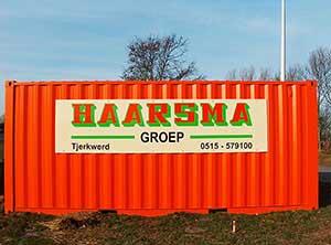 Massieve Reclameplaat Bouw