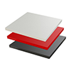PVC platen grijs rood en zwart