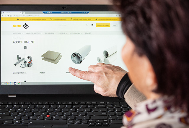 Webshop Webshop Vink Kunststoffen