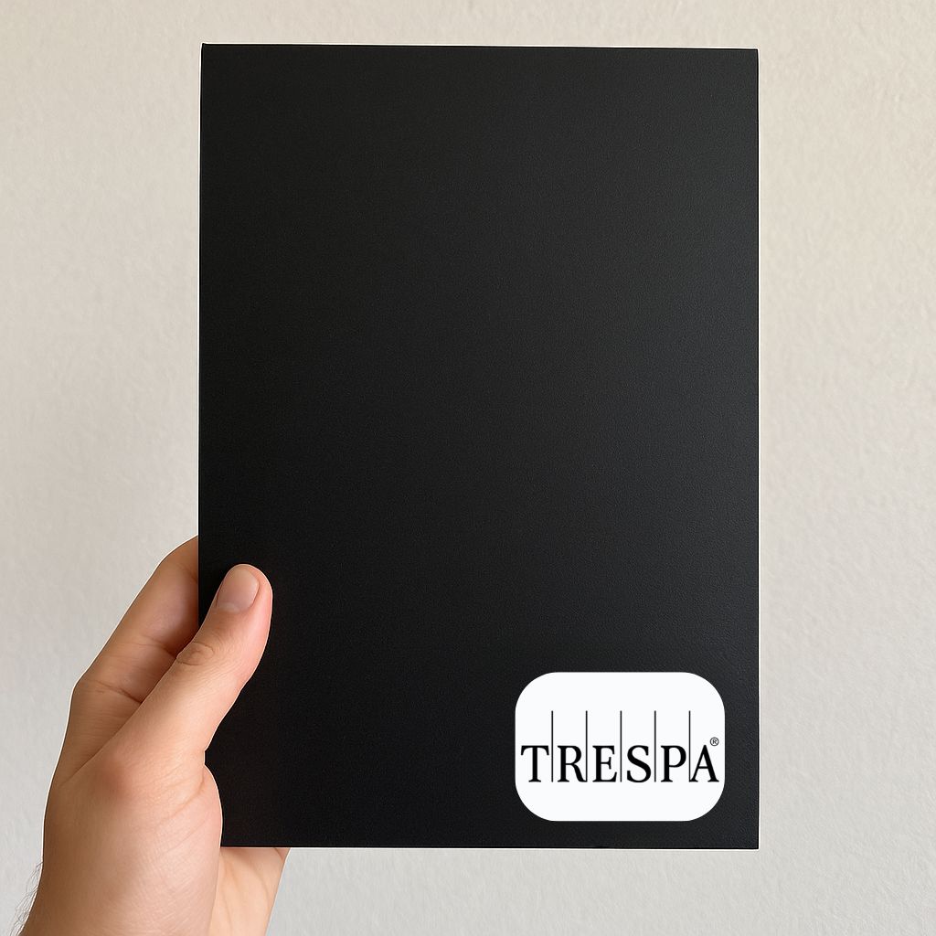 Zwarte plaat van Trespa Zwarte Trespa plaat