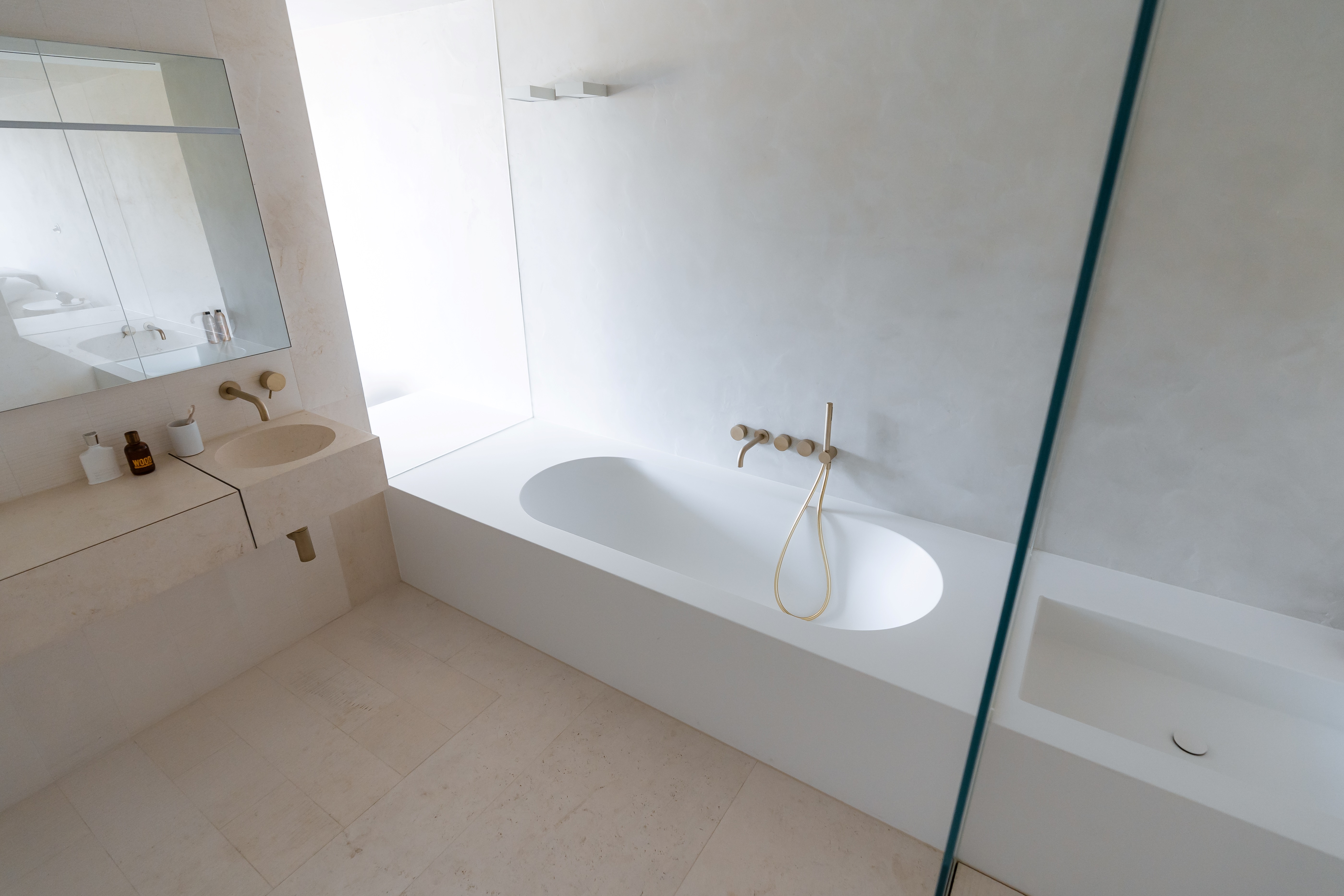 Solid Surface Kerrock badkamer toepassing