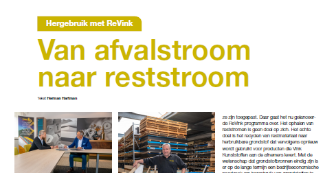 kunststof recycling revink